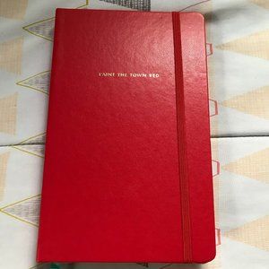 Brand New "Paint the Town Red" Kate Spade Notebook